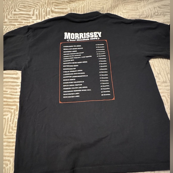 Vintage Morrissey Tour Mondiale 2006 merch - Picture 2 of 3